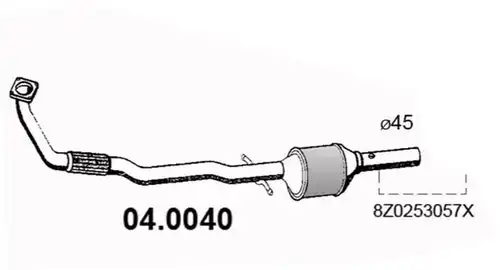катализатор ASSO 04.0040