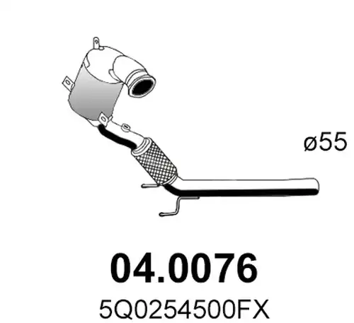 катализатор ASSO 04.0076