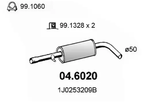 средно гърне ASSO 04.6020