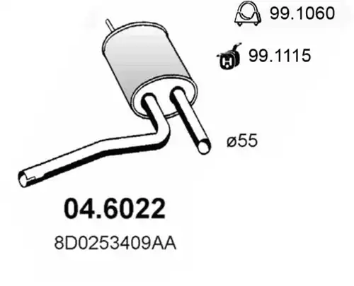 средно гърне ASSO 04.6022