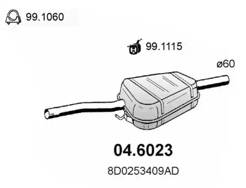 средно гърне ASSO 04.6023