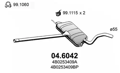 средно гърне ASSO 04.6042