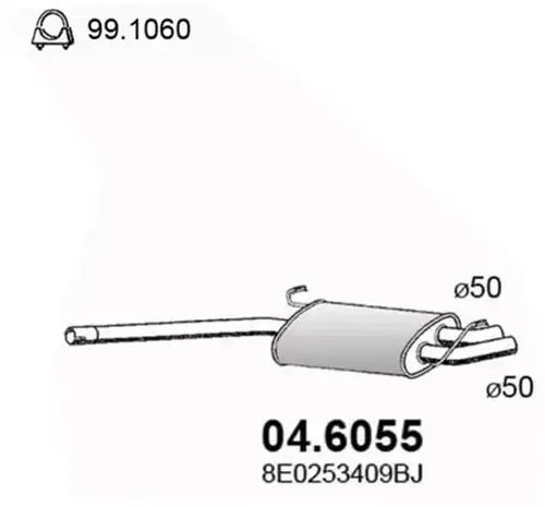 средно гърне ASSO 04.6055