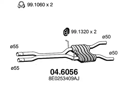 средно гърне ASSO 04.6056