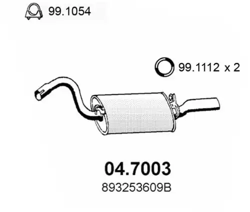 крайно гърне ASSO 04.7003