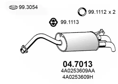 крайно гърне ASSO 04.7013