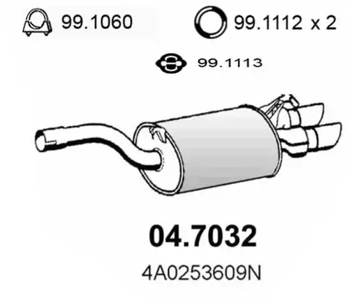 крайно гърне ASSO 04.7032