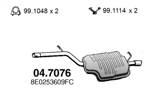 крайно гърне ASSO 04.7076