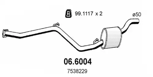 средно гърне ASSO 06.6004