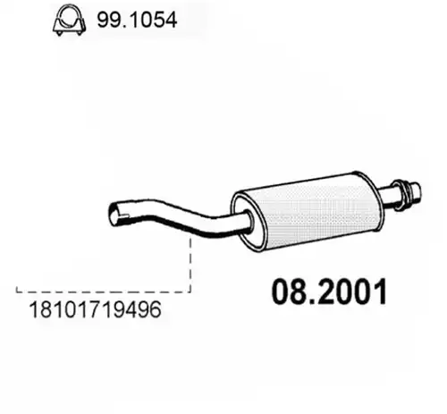 предно гърне ASSO 08.2001