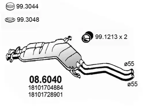 средно гърне ASSO 08.6040