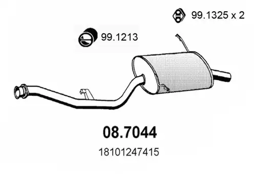 крайно гърне ASSO 08.7044