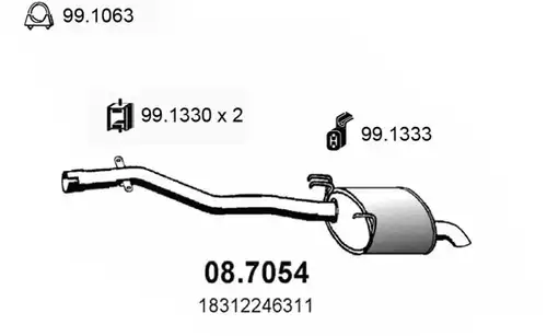 крайно гърне ASSO 08.7054