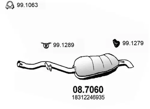 крайно гърне ASSO 08.7060