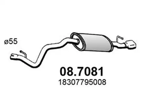 крайно гърне ASSO 08.7081