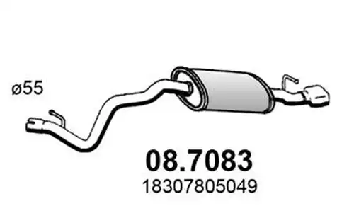 крайно гърне ASSO 08.7083