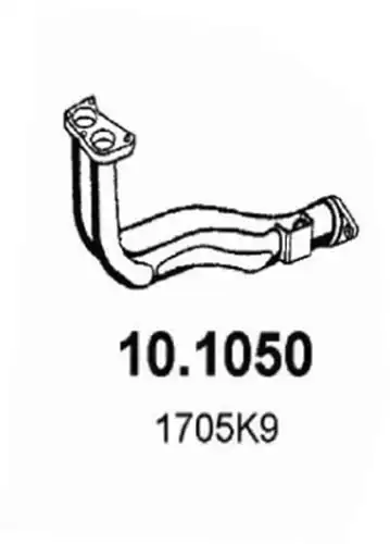 изпускателна тръба ASSO 10.1050