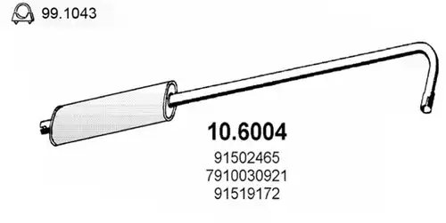 средно гърне ASSO 10.6004