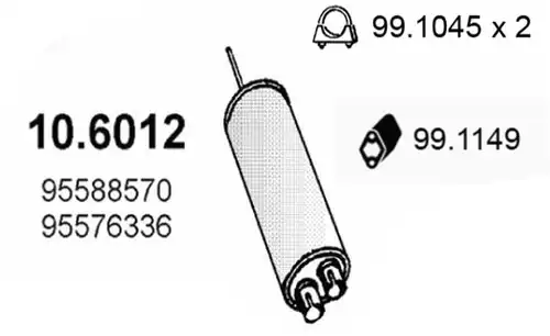 средно гърне ASSO 10.6012