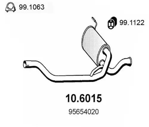 средно гърне ASSO 10.6015