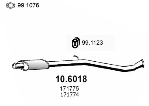 средно гърне ASSO 10.6018