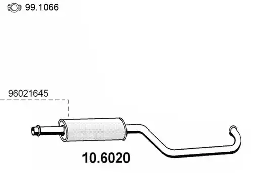 средно гърне ASSO 10.6020