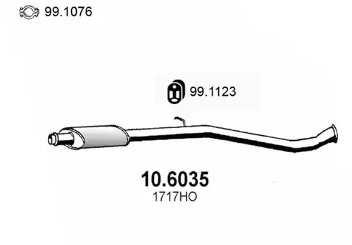 средно гърне ASSO 10.6035