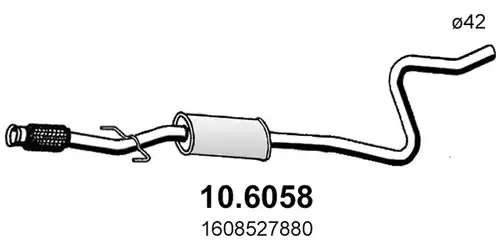 средно гърне ASSO 10.6058