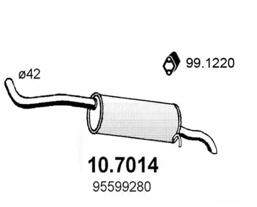 крайно гърне ASSO 10.7014