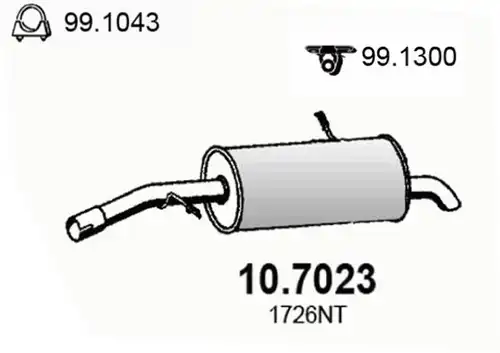 крайно гърне ASSO 10.7023