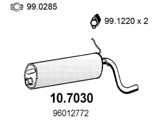 крайно гърне ASSO 10.7030