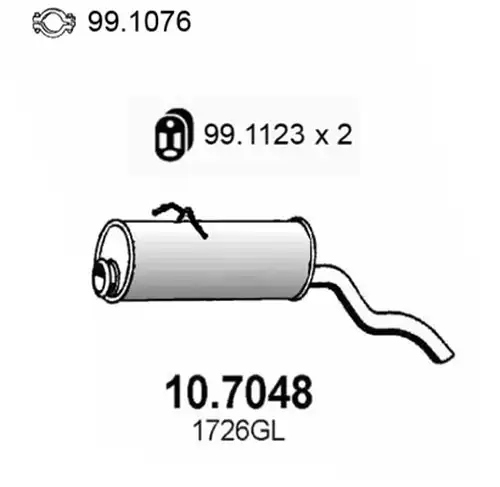 крайно гърне ASSO 10.7048