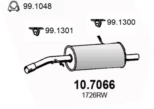 крайно гърне ASSO 10.7066