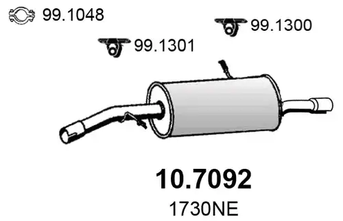 крайно гърне ASSO 10.7092