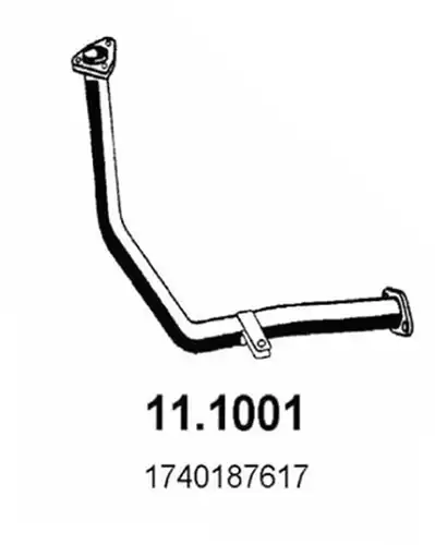 изпускателна тръба ASSO 11.1001