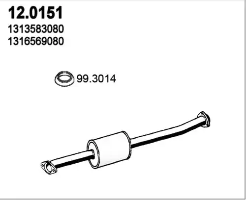 катализатор ASSO 12.0151