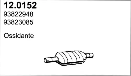 катализатор ASSO 12.0152