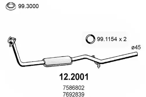 предно гърне ASSO 12.2001