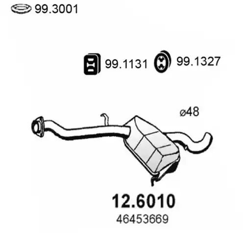 средно гърне ASSO 12.6010