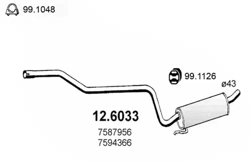 средно гърне ASSO 12.6033