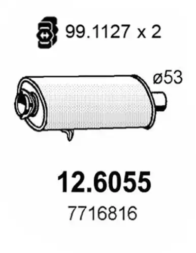 средно гърне ASSO 12.6055