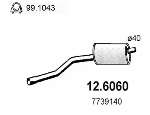 средно гърне ASSO 12.6060