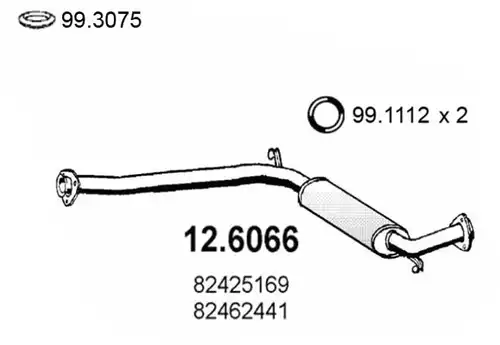 средно гърне ASSO 12.6066