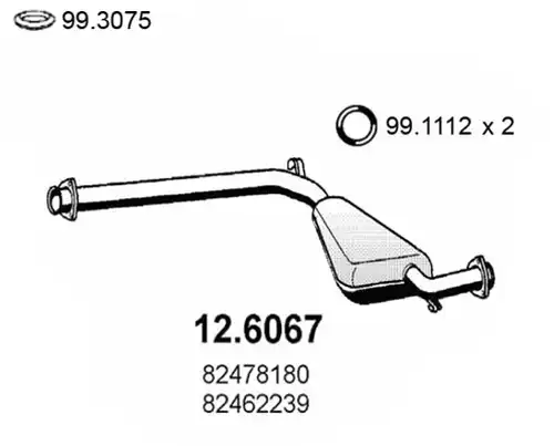 средно гърне ASSO 12.6067