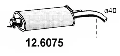 средно гърне ASSO 12.6075