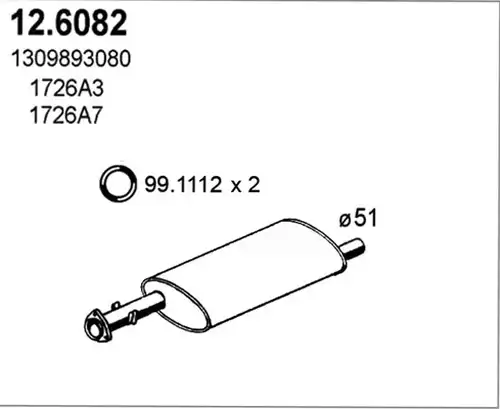 средно гърне ASSO 12.6082