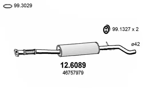 средно гърне ASSO 12.6089