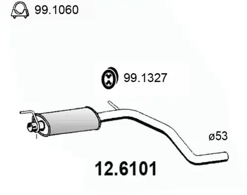 средно гърне ASSO 12.6101