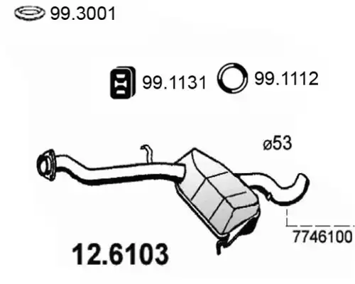 средно гърне ASSO 12.6103