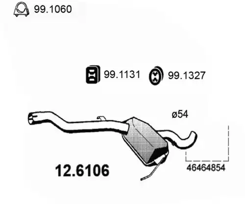 средно гърне ASSO 12.6106